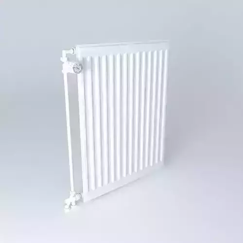 H720 L550 steel radiator one blade