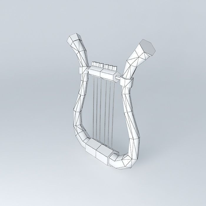 ARGONAUTS lyre lyre 3D model_4