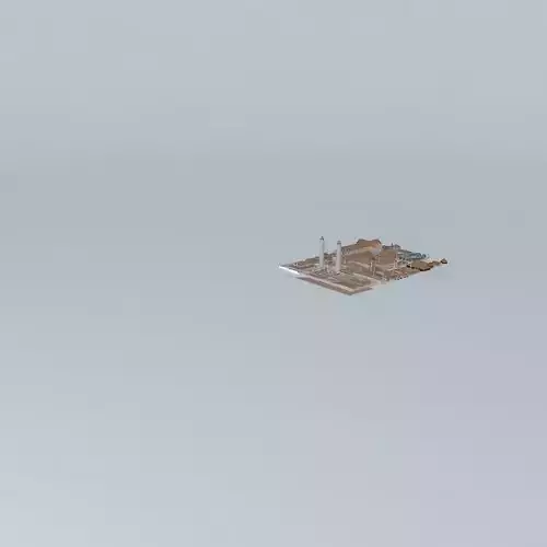 Plan of Saint Gall 3D model