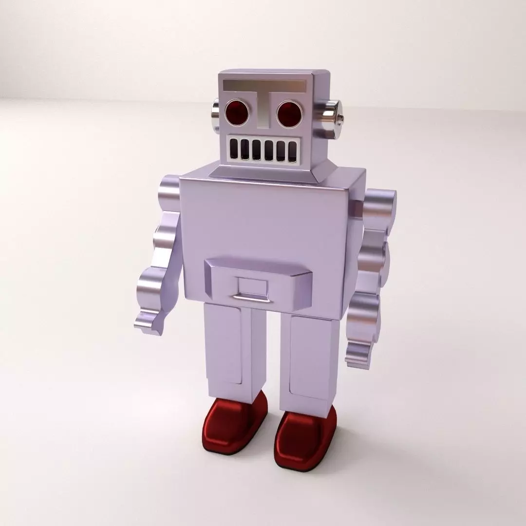 Classic Robot 3D model