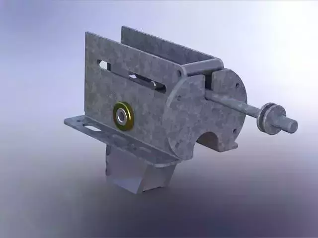 Rc aircraft retract asm Free 3D model