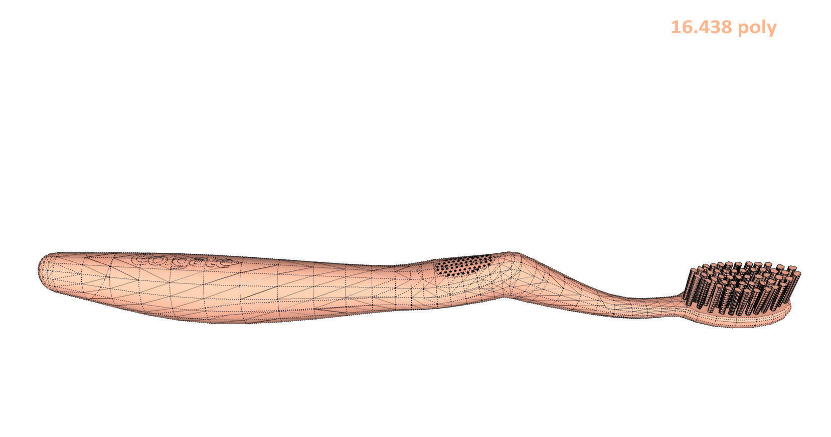 Oral hygiene set 3D model_10