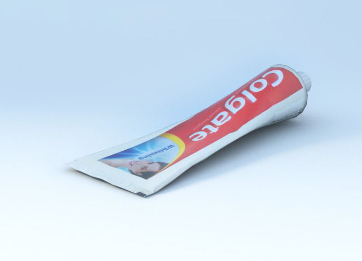 Oral hygiene set 3D model_3