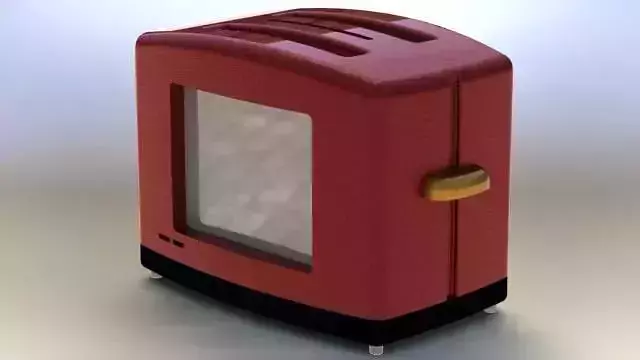 Giant toaster Free 3D model