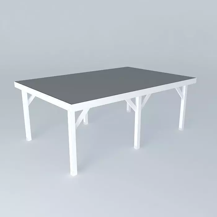 Decochalet 2015 Carport 350x600 TP Free 3D model_0