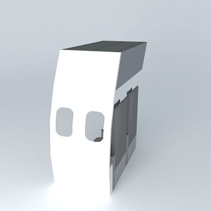 Alliance Airines short haul business class Free 3D model_1