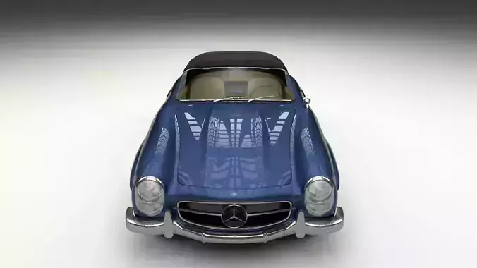Mercedes 300SL Roaster Top