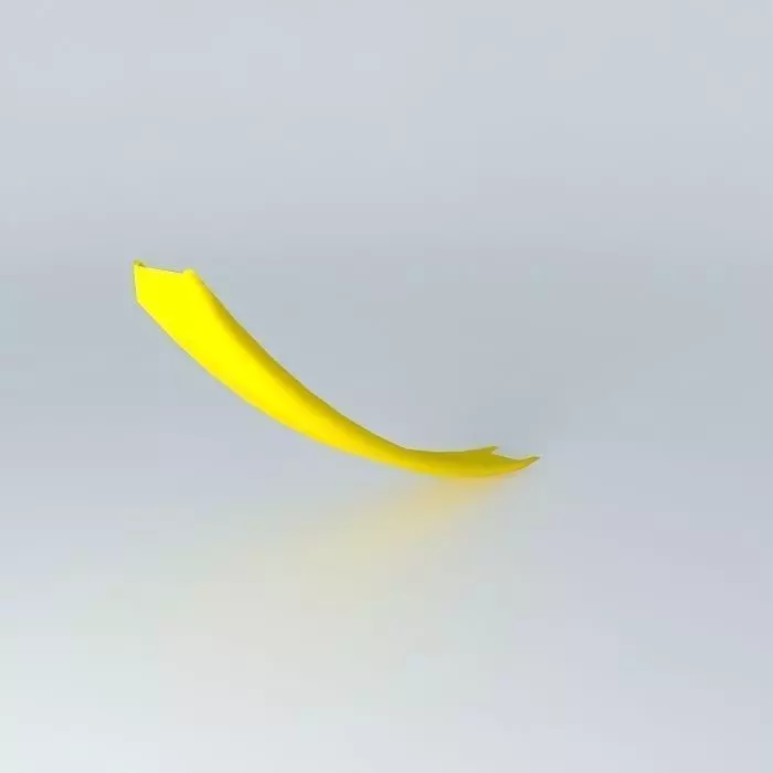 Tail emergency slide Free 3D model_0