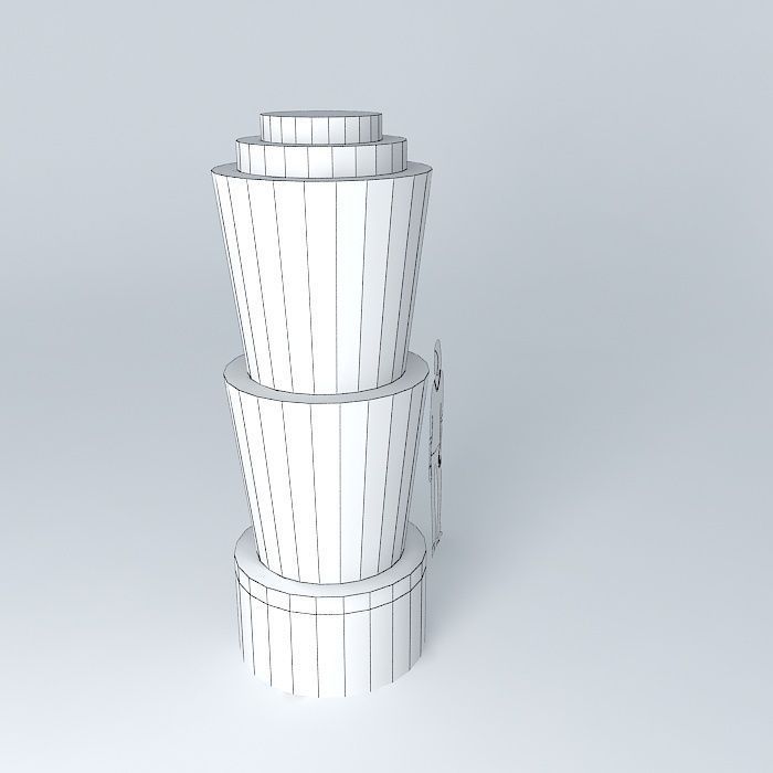 table lamp Free 3D model_3