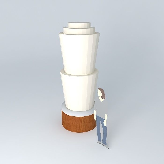 table lamp Free 3D model_2