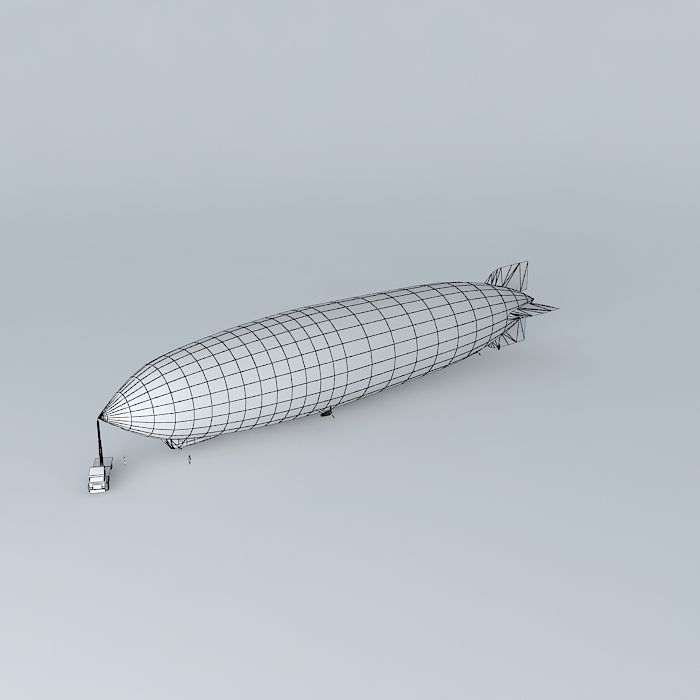 NEWZEPPELIN zeppelin Free 3D model_4