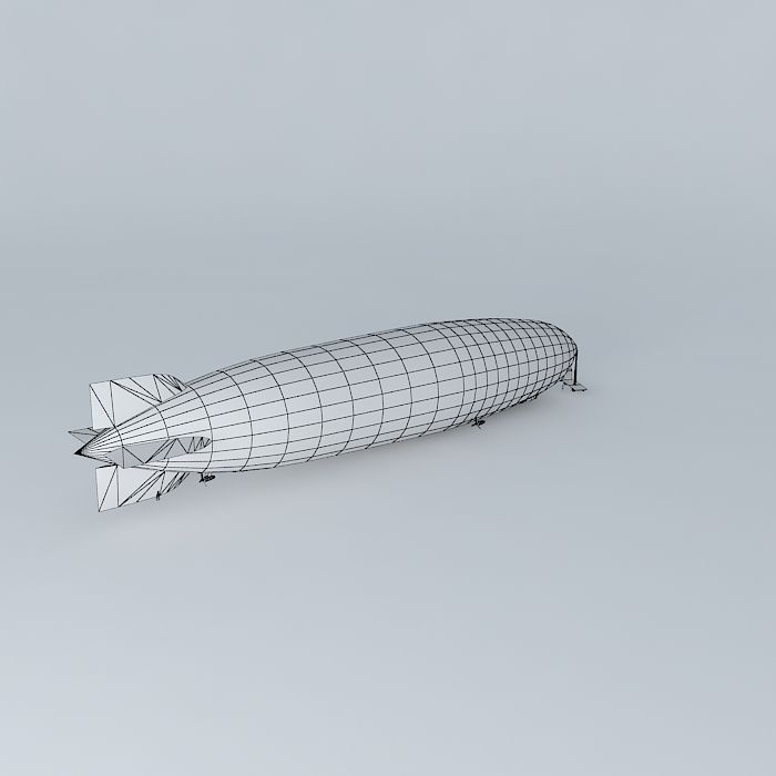 NEWZEPPELIN zeppelin Free 3D model_3