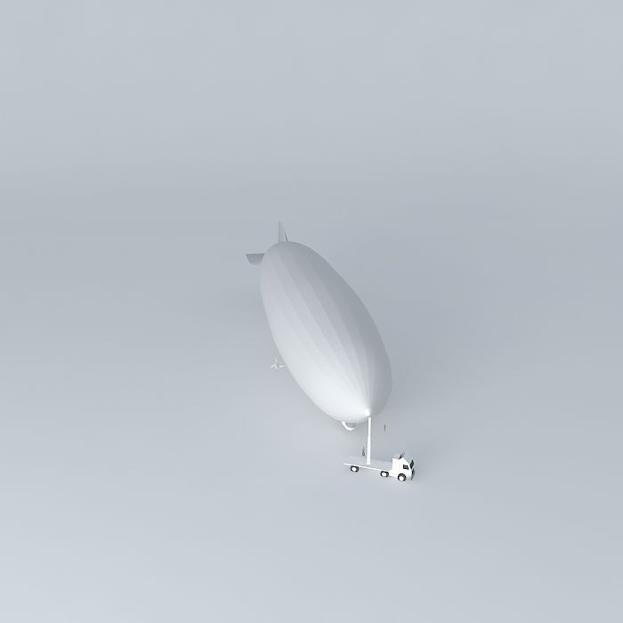 NEWZEPPELIN zeppelin Free 3D model_2