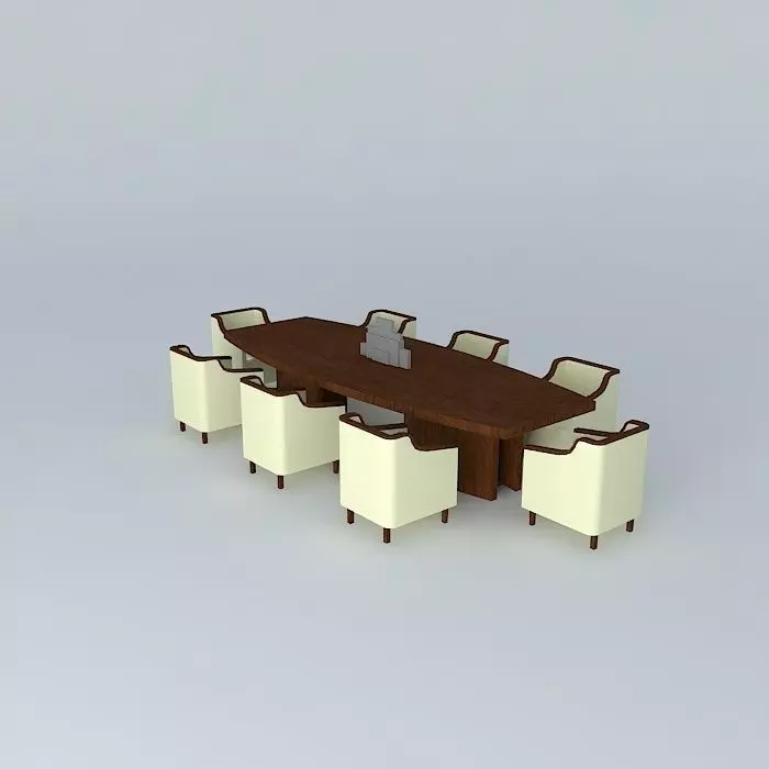 Silo dining table Free 3D model