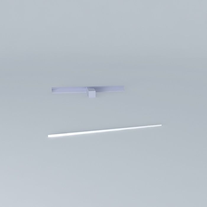 wall lamp with light Free 3D model_2