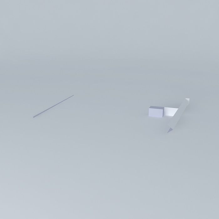 wall lamp with light Free 3D model_1