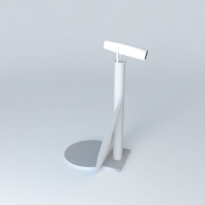 tower telescope Free 3D model_1