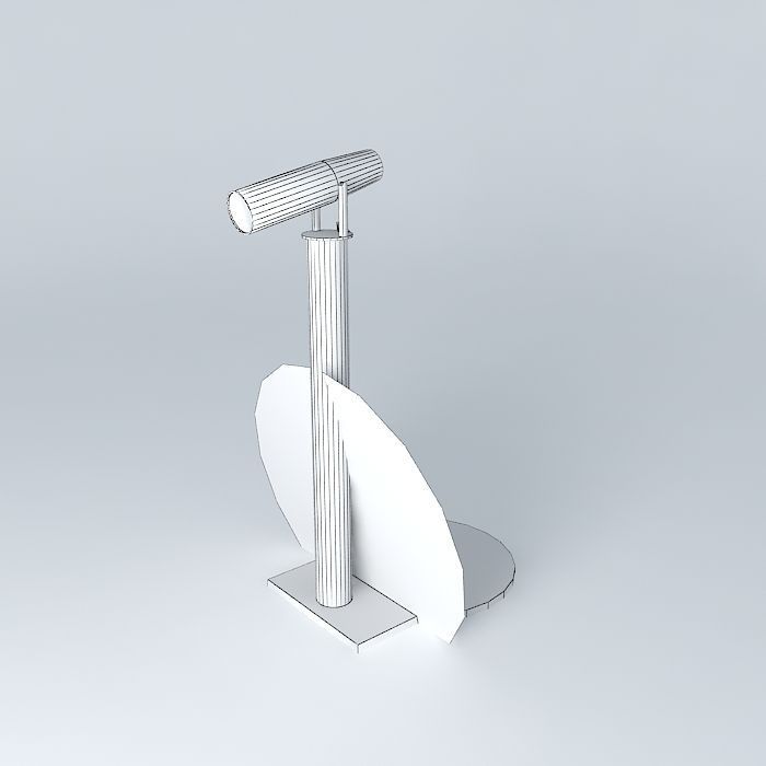 tower telescope Free 3D model_3