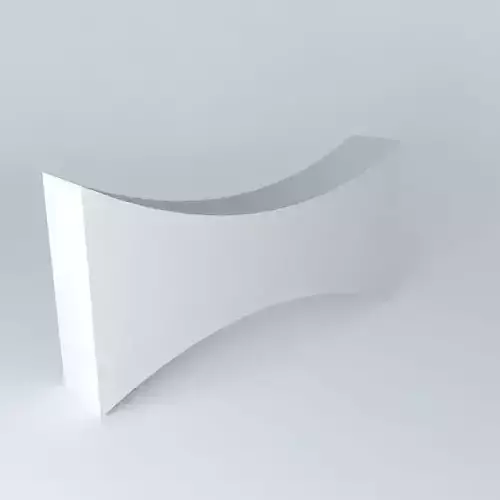 curved glass tabletop