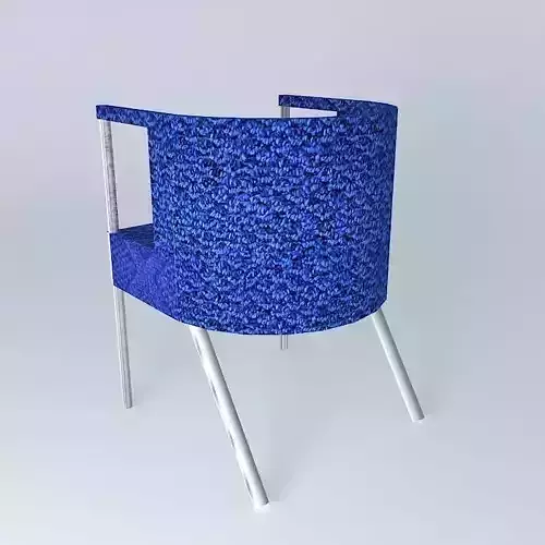 Pan Am airship promenade chair Free 3D model