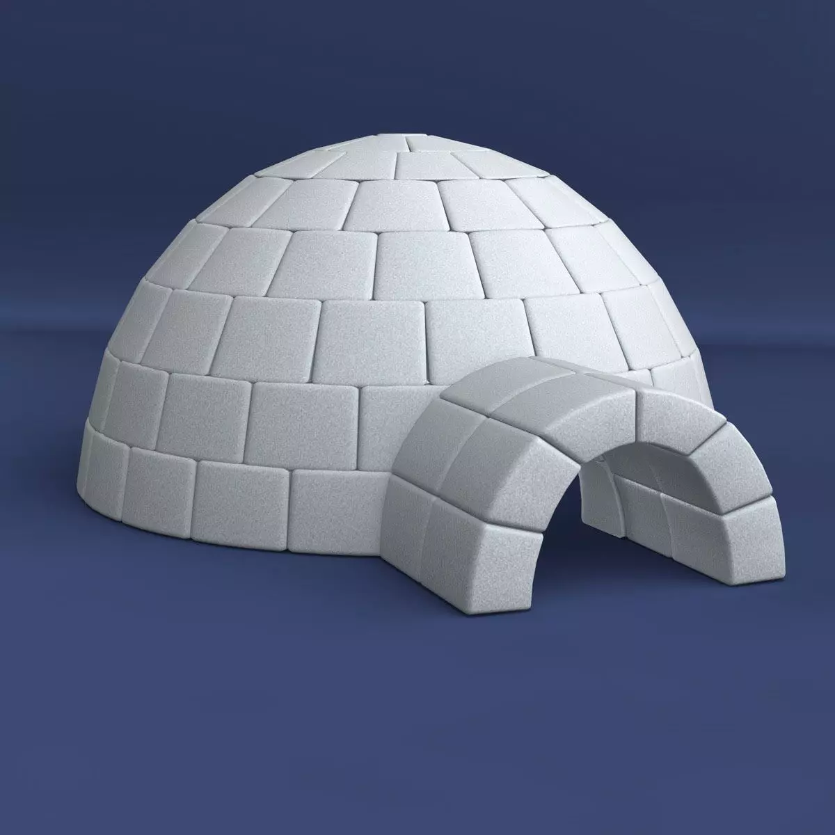 Igloo 3D model_0