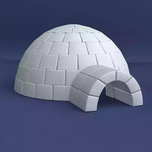 Igloo 3D model