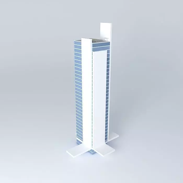 PACIFICBANK Headquarters Free 3D model