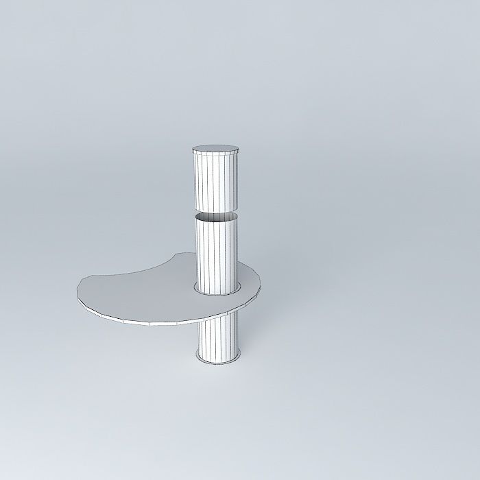 Apple Glass elevator Free 3D model_4