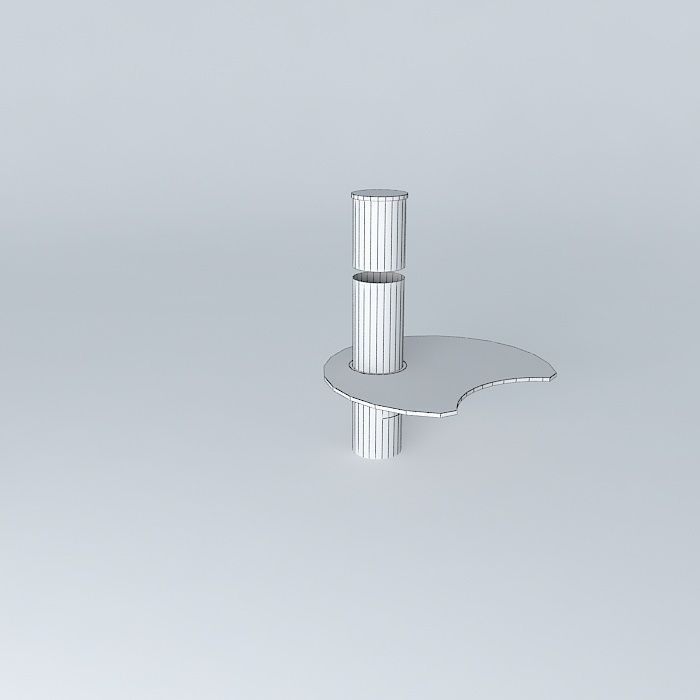 Apple Glass elevator Free 3D model_3