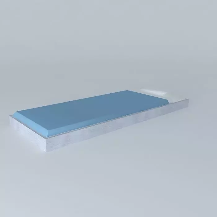 bed hospital Free 3D model_0
