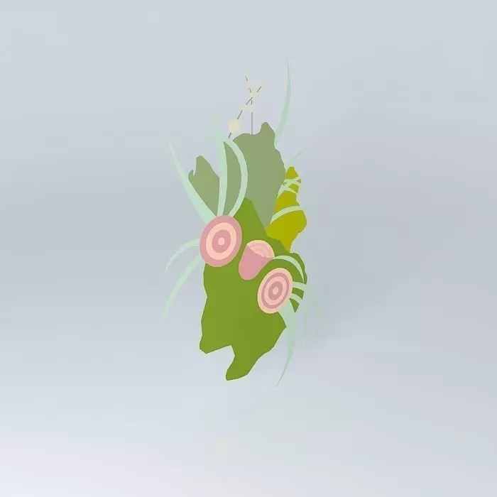 Graf Zeppelin 2 color panel Free 3D model