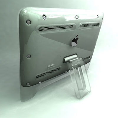 First Apple Cinema Display Display 3D model_1