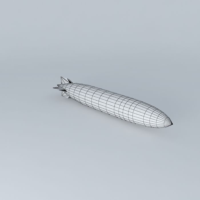 graph zeppelin Free 3D model_3