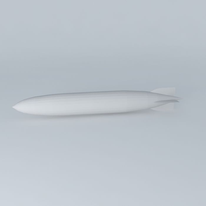 graph zeppelin Free 3D model_2