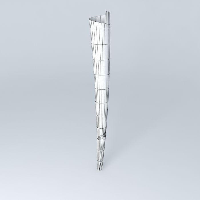 Olympic Torch Free 3D model_4