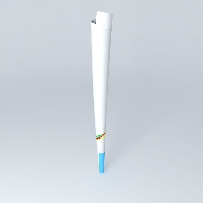 Olympic Torch Free 3D model_1