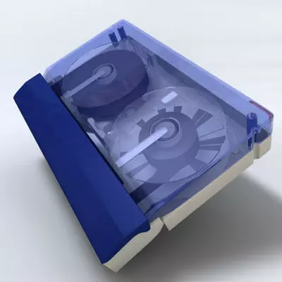 Mini DV Video Tape 3D model_0