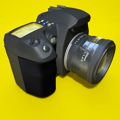 Canon EOS D60 3D model_6