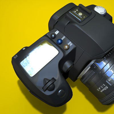 Canon EOS D60 3D model_7
