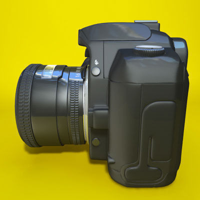 Canon EOS D60 3D model_1