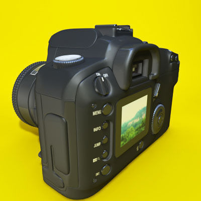 Canon EOS D60 3D model_3