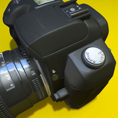 Canon EOS D60 3D model_8
