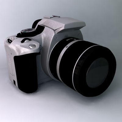 Canon EOS 350D Rebel XT 3D model_13