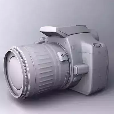 Canon EOS 350D Rebel XT 3D model