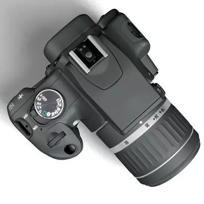 Canon 400D 3D model_0