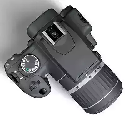 Canon 400D 3D model