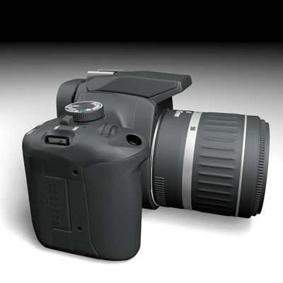 Canon 400D 3D model_7