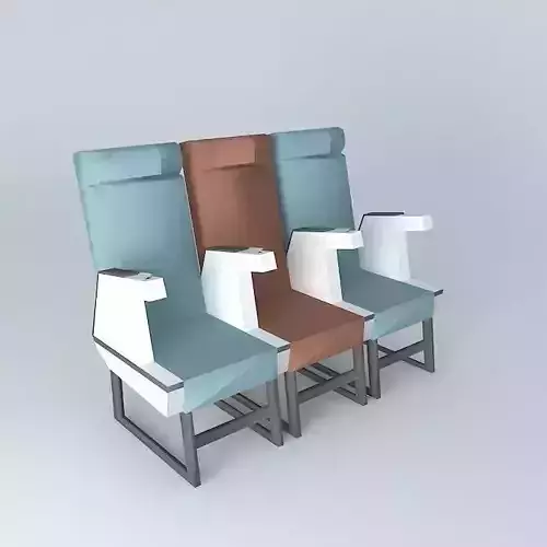 dfg three airplane seats - three airplane seats