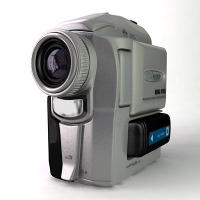 Sony Camcorder 3D model_4