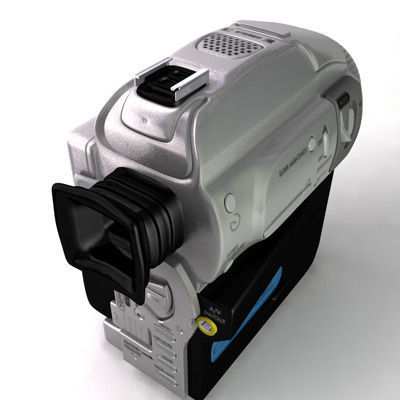 Sony Camcorder 3D model_7